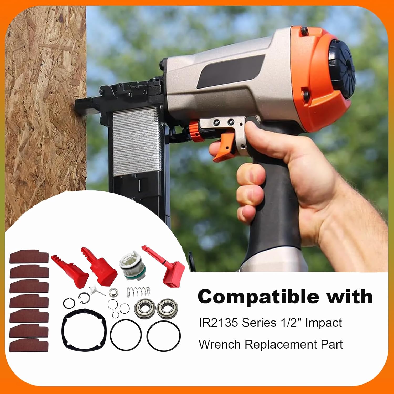 2135 Overhaul Kit Fit For IR2135 Series 1/2" Impact Wrench Replacement Part