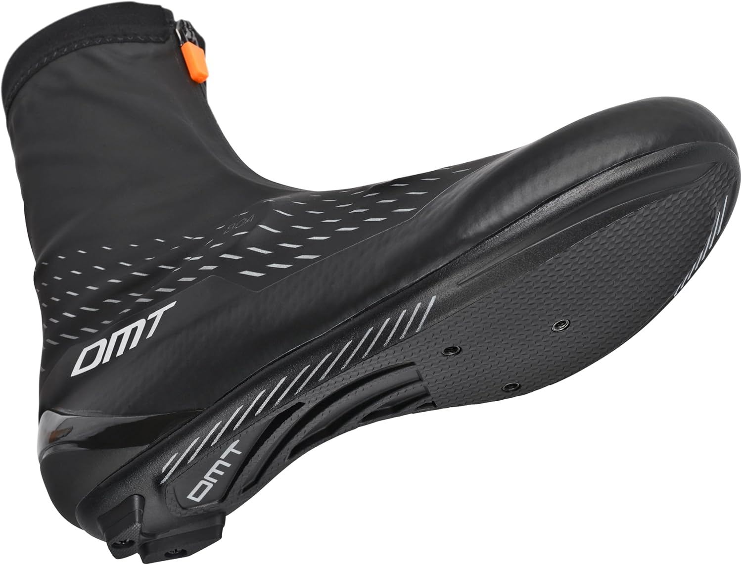 DMT Unisex Wkr1 Winter Cycling Shoes, Black Orange, 7.5 US