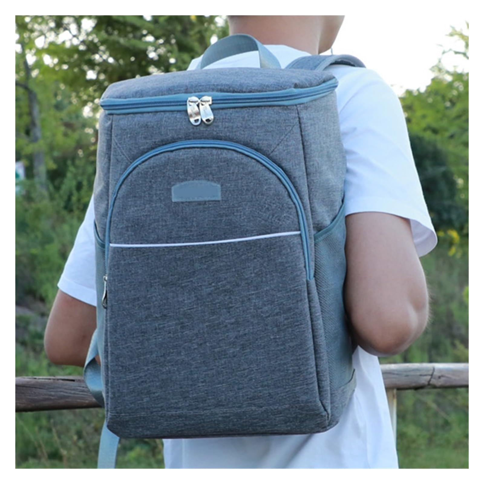 Sac Isotherme Repas Sacs à déjeuner Camping en plein air boisson réfrigérateur boîte de pique-nique étanche sac isotherme thermique alimentaire Thermo dos
