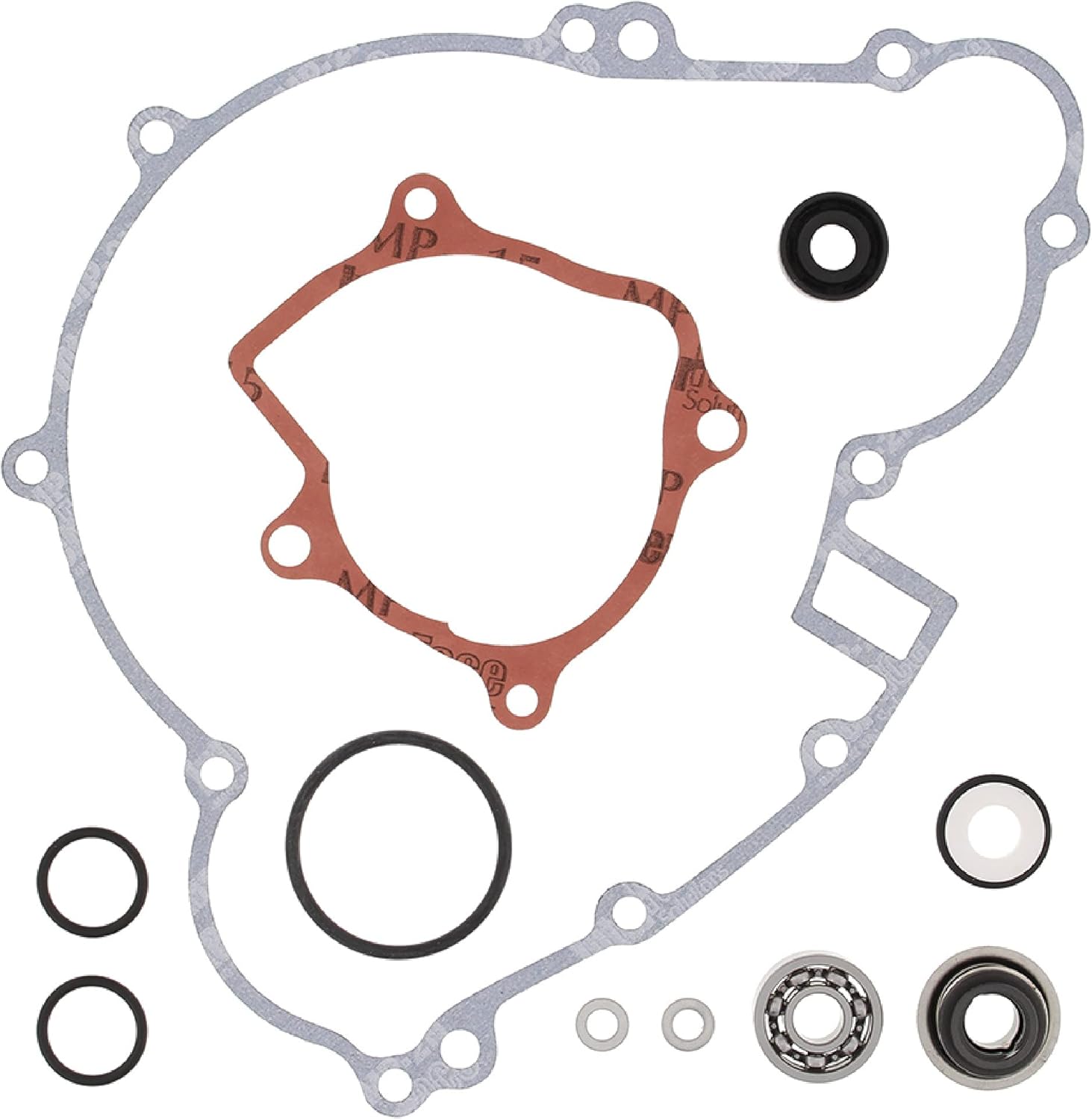 Vertex Gasket 821831 Water Pump Rebuild Kit Compatible With/Replacement For Kawasaki KLF400 Bayou 1993-1999 400 Water Pump Rebuild Kit