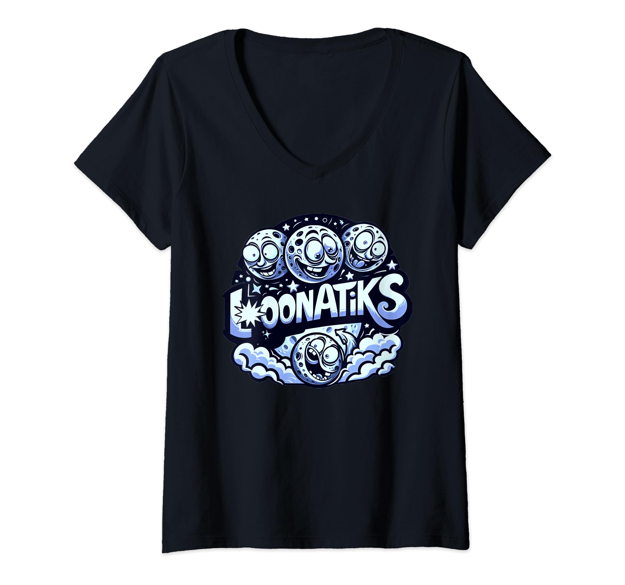 Womens LooNatiks V-Neck T-Shirt