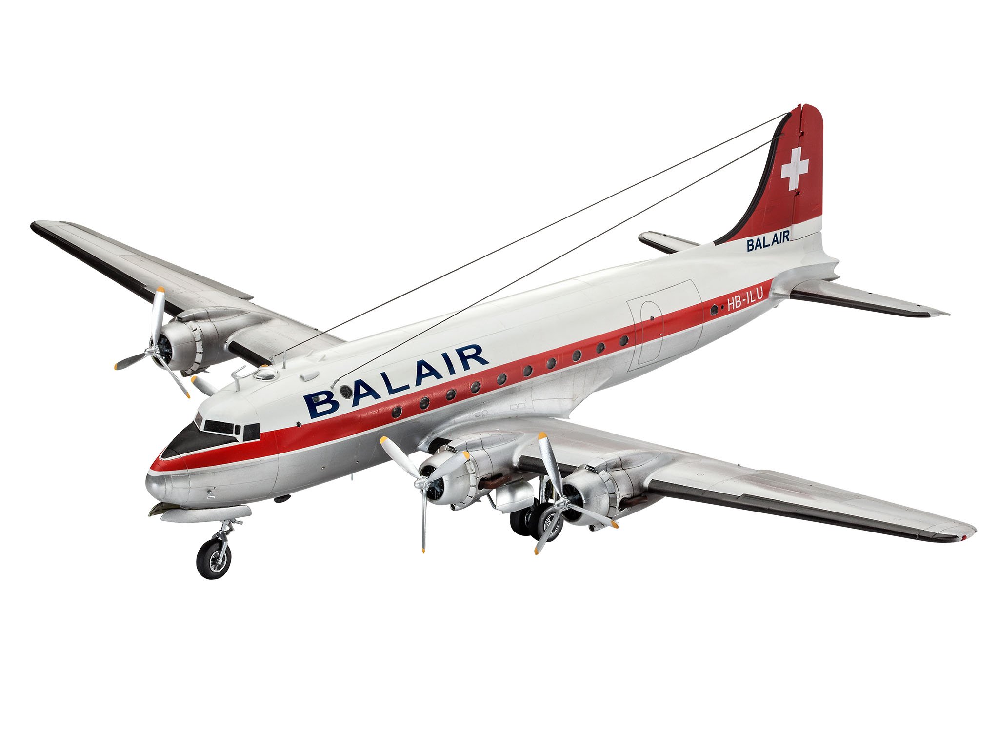 1/72 ダグラス DC-4 バルエア プラモデル 04947 ggw725x Amazon | 1/72 ダグラス DC-4 バルエア プラモデル 04947 | プラモデル