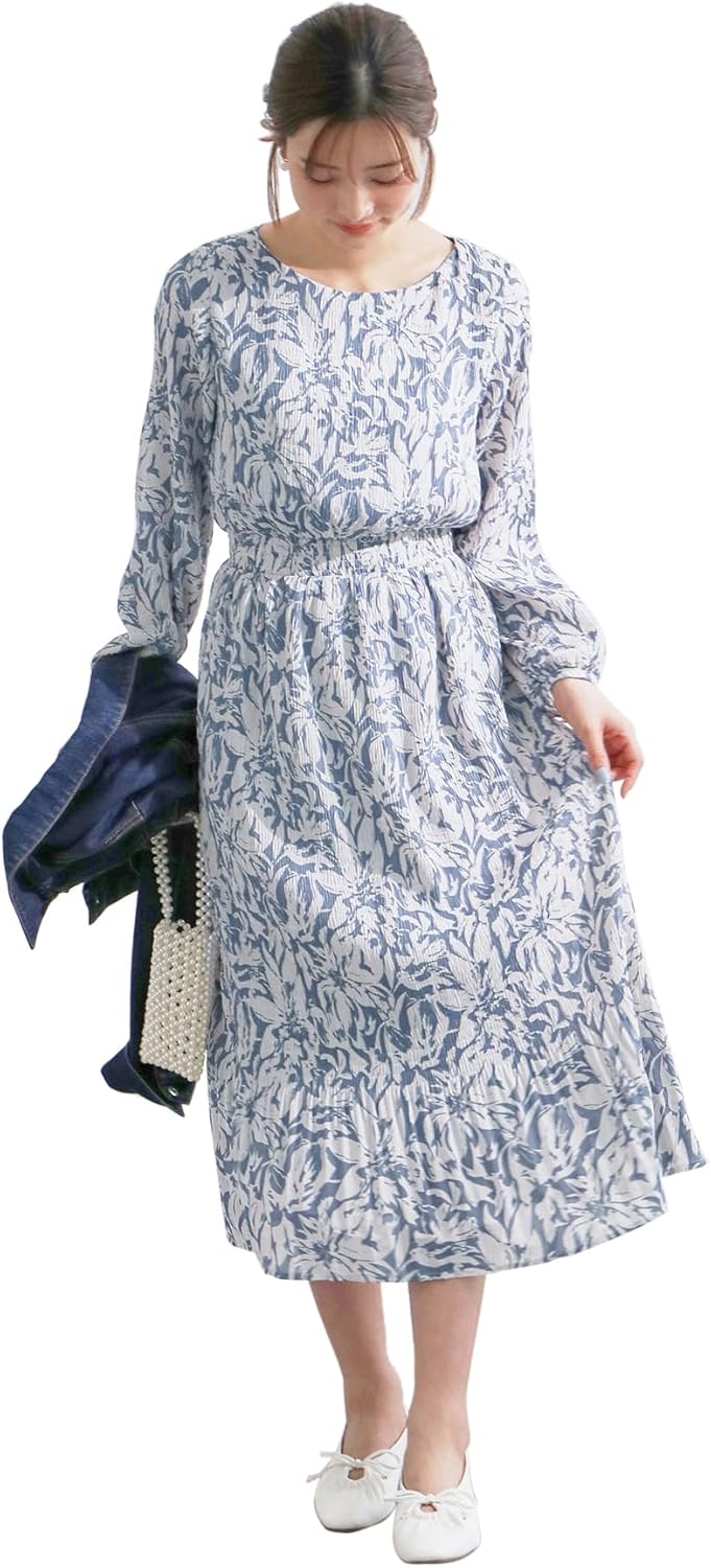 Lope Picnic, Girls’s Gown [Limited by Some Stores] [Mon E’toile/Monet Toile] Female Pleated Gown