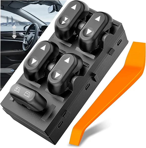 Nilight Power Master Window Switch Compatible with 2004 2005 2006 2007 2008 Ford F-150 2003-2006 Expedition 2003-2008 Crown Victoria & Mercury Grand Marquis Replacement Windows Switches