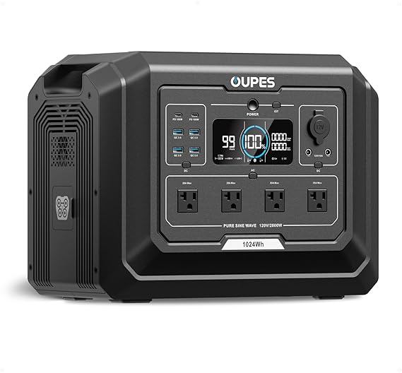 OUPES Mega 1 Portable Power Station 2000W (Surge 4500W)