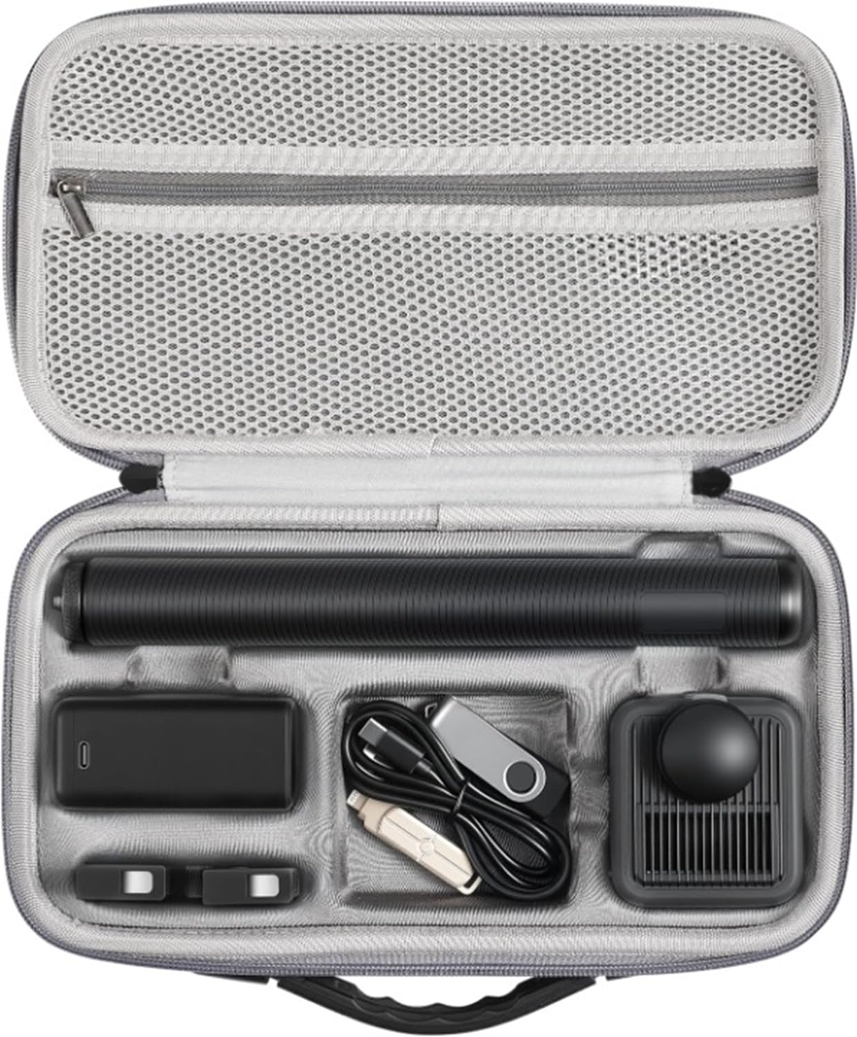 M.G.R.J® Portable Storage Protective Travel Bag for GoPro MAX 2 Action Camera & Adventure Combo Accessories Carrying Case (Hard|EVA|Black)-image-35