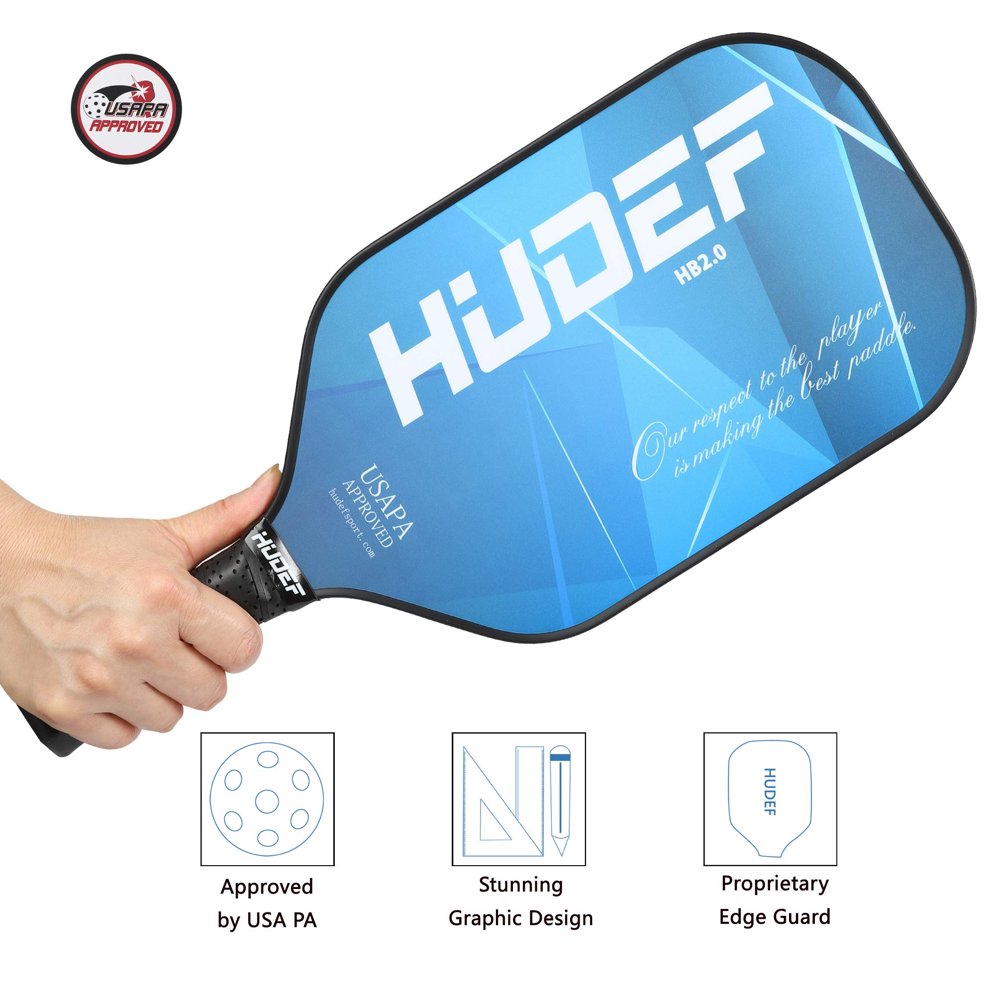 Hudef pickleball paddle Clearance