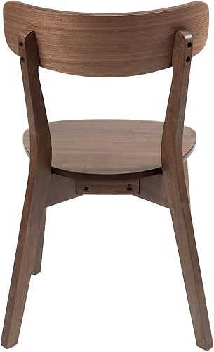 Miniatura 5 de New Classic Furniture Silla de comedor Gabby Wood (juego de 2), nogal