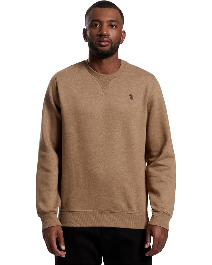 U.S. POLO ASSN. Long Sleeve Popover Crew Neck Fleece Sweatshirt - Main View