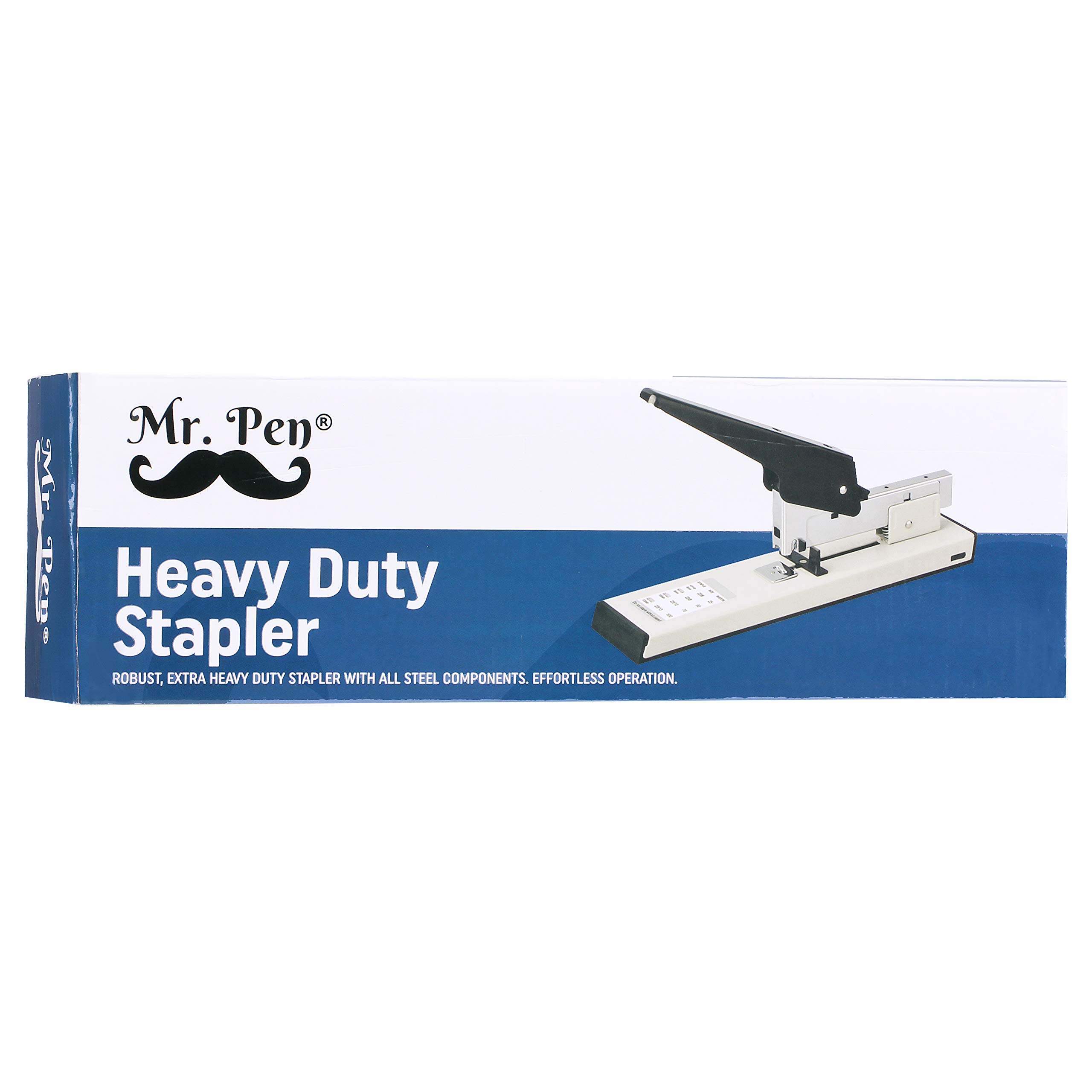 Mr. Pen Heavy Duty Stapler with 1000 Staples, 100 Sheet High Capacity