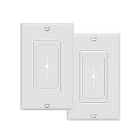 Vista 9 de TOPGREENER Inserto de goma flexible con ojales de pared con placa de pared decorativa y soporte de montaje, placa de paso para cables de bajo Blanco