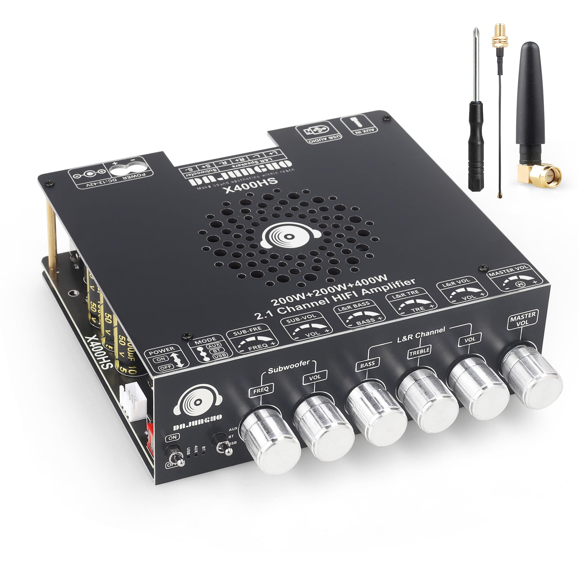 Amazon.com: X400HS 2.1 Channel Bluetooth 5.0 Amplifier Board