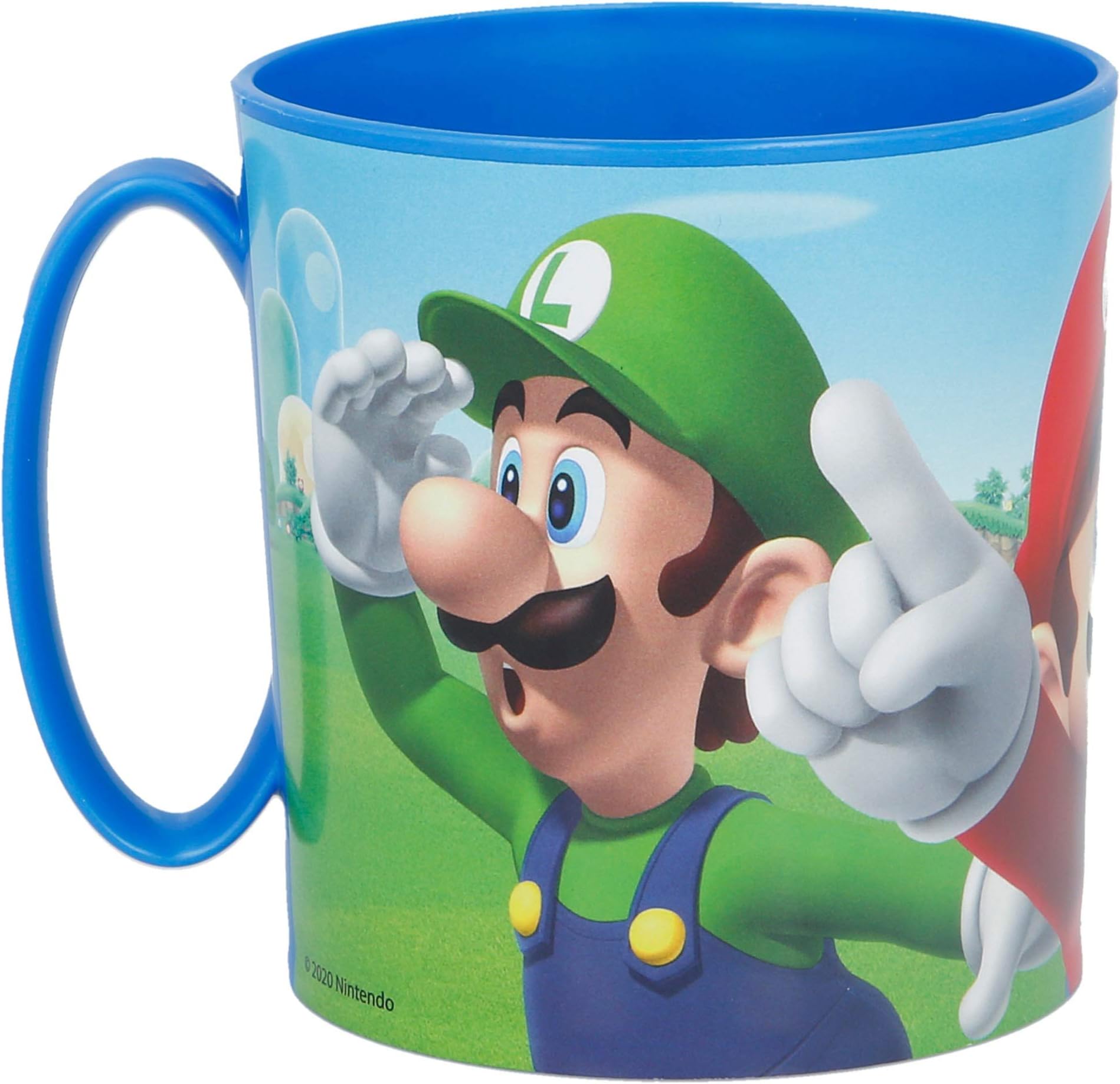 Super Mario 350ml Microwave Reusable Plastic Kids Cup