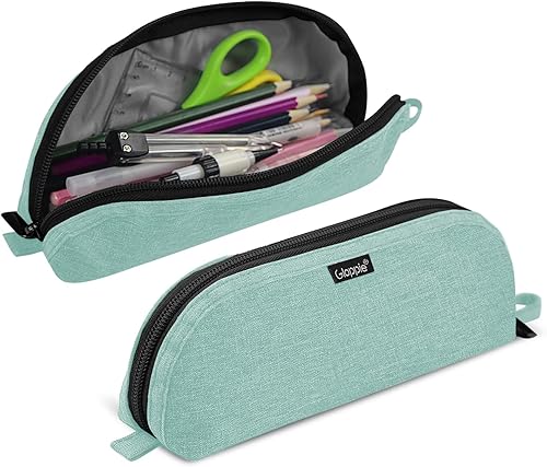Miniatura 8 de Gloppie Estuche para lápices, práctico estuche para lápices, estuche estético simple, soporte para bolígrafo pequeño, suministros de regreso a