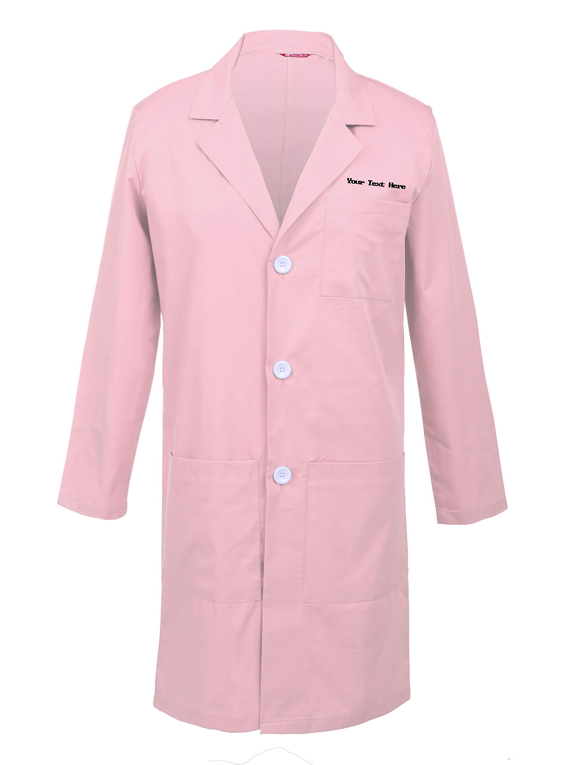 Personalized Customizable Embroidered Men's Lab Coat
