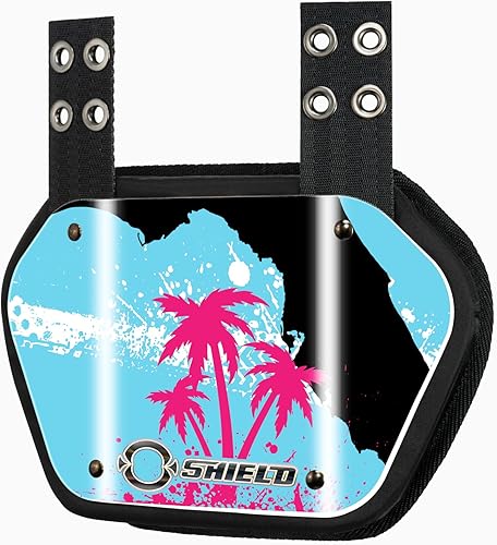 O Shield State Football - Placa trasera para jugadores de fútbol, protector trasero, ajuste universal
