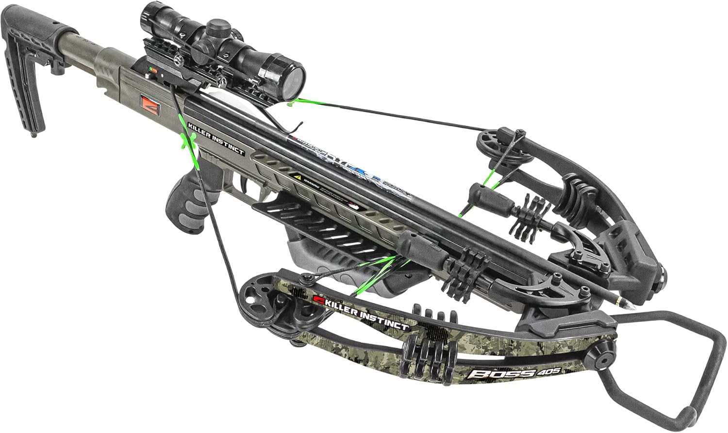KILLER INSTINCT Boss 405 Crossbow Pro Package with 4x32 IR-W Scope
