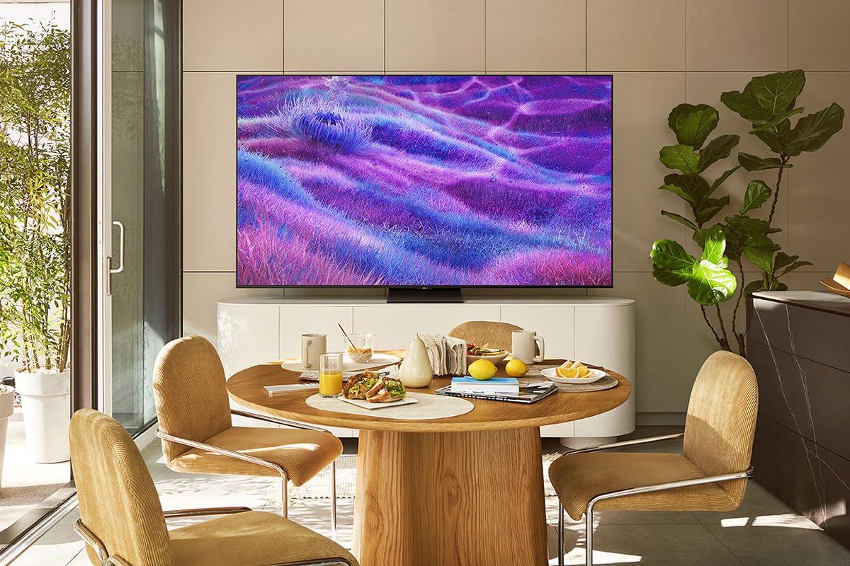 Samsung TV AI Mini LED 55 Pouces Neo QLED QN80F 4K Smart TV HDR Dolby Atmos