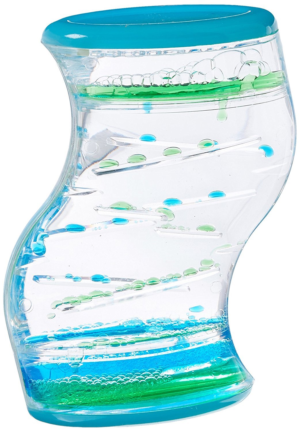 Minuteur liquide double couleur Z, idée cadeau originale pour petit et grand
