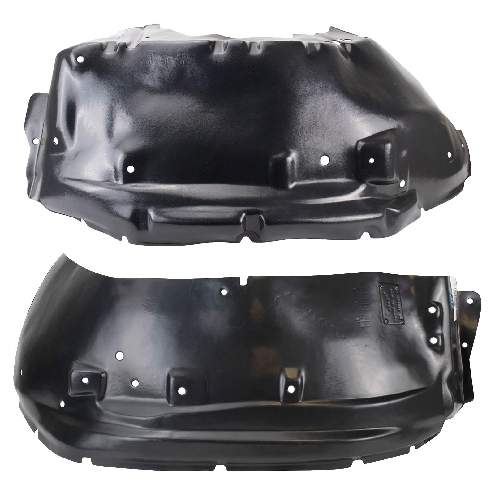 TRQ Front Inner Fender Liner Set | For 2007-2010 Chevrolet Colorado 2007-2012 GMC Canyon GM1248186 GM1251117