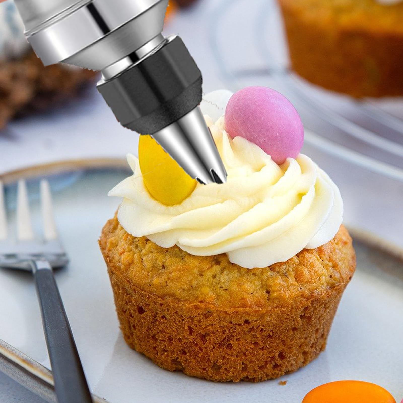 Ensemble de 34 pièces Douille Patisserie Seringue Alimentaire Ustensiles P pâtisserie Poche a douille patisserie patisserie accessoire pour Biscuits Cuisine Boulangerie Dessert