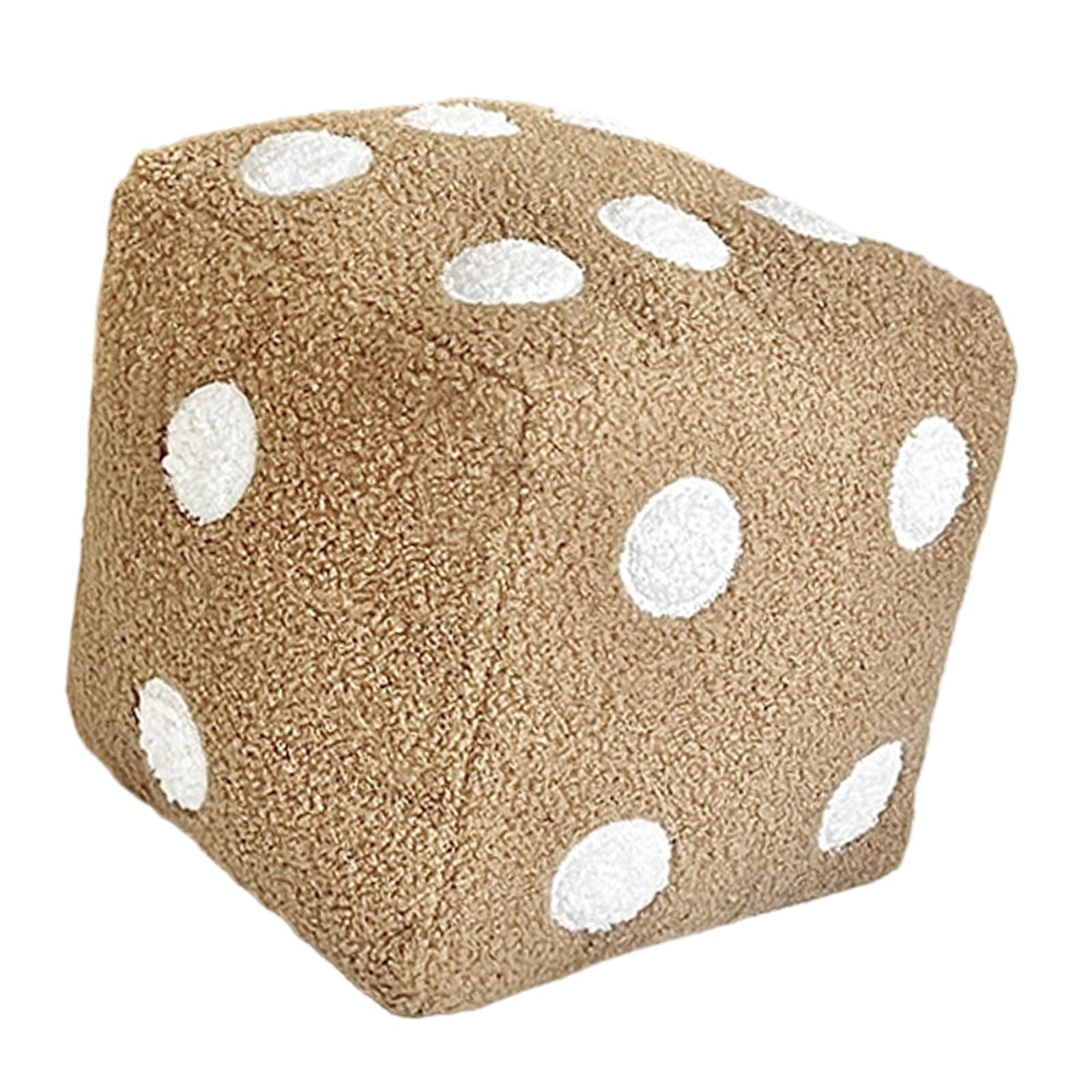 Hsioluted Dices Pattern Accent Pillow Sturdy Soft for Reading Kids Play Area Decorative Dices Seat Cushion