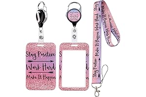 Chic and Sturdy Coach Lanyards for Women, Empowering and Inspiring with Pink ID Badge Holder