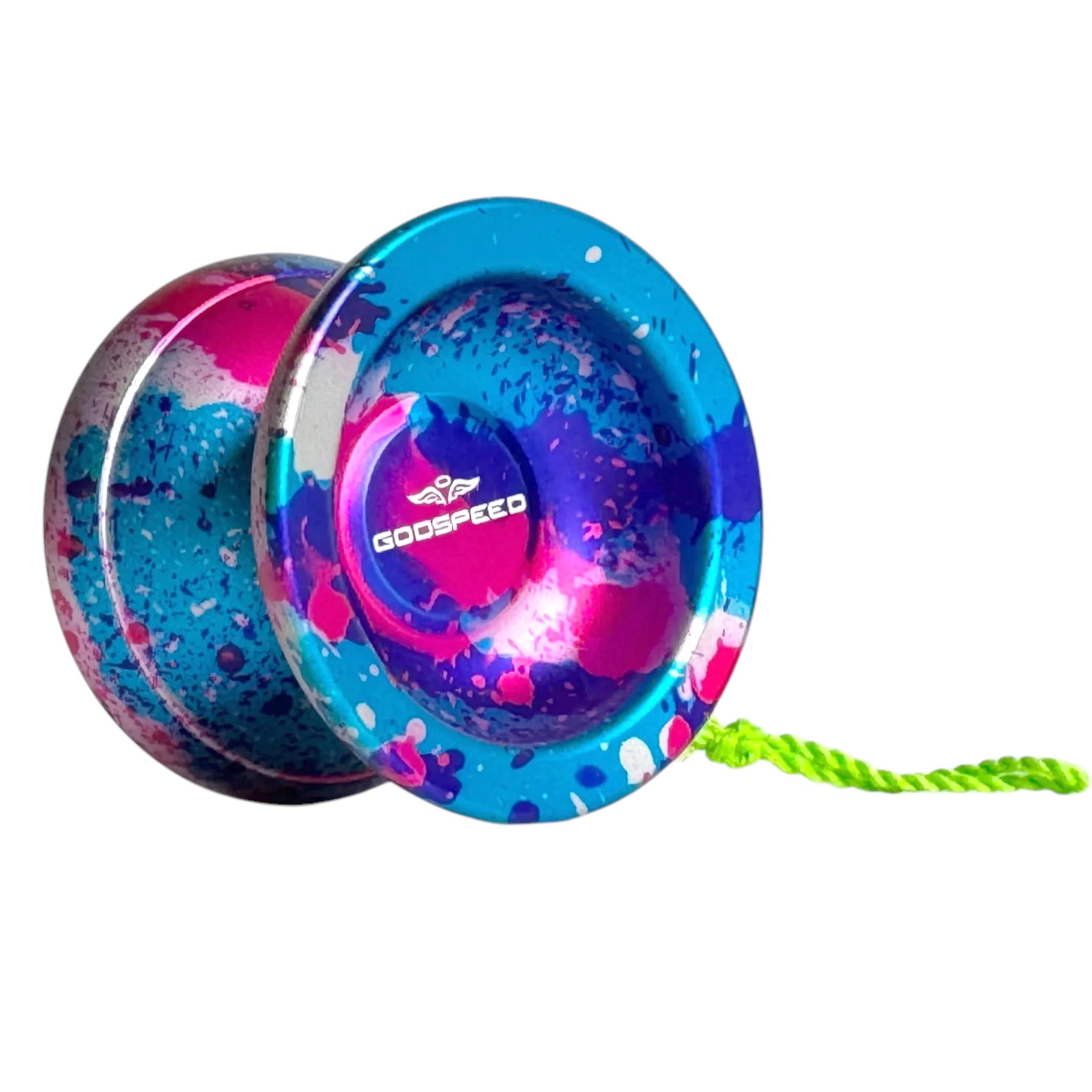 Godspeed YoYo Metal Ball Bearing Angelo Aguirre Signature Modern unresponsive yo-yo (Galaxy)