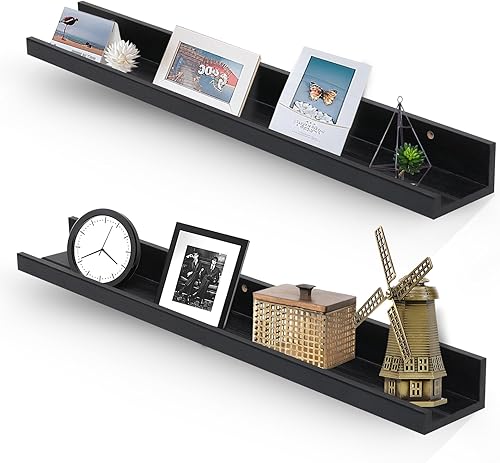 Muzilife  Estante flotante para cuadros, decoración del hogar