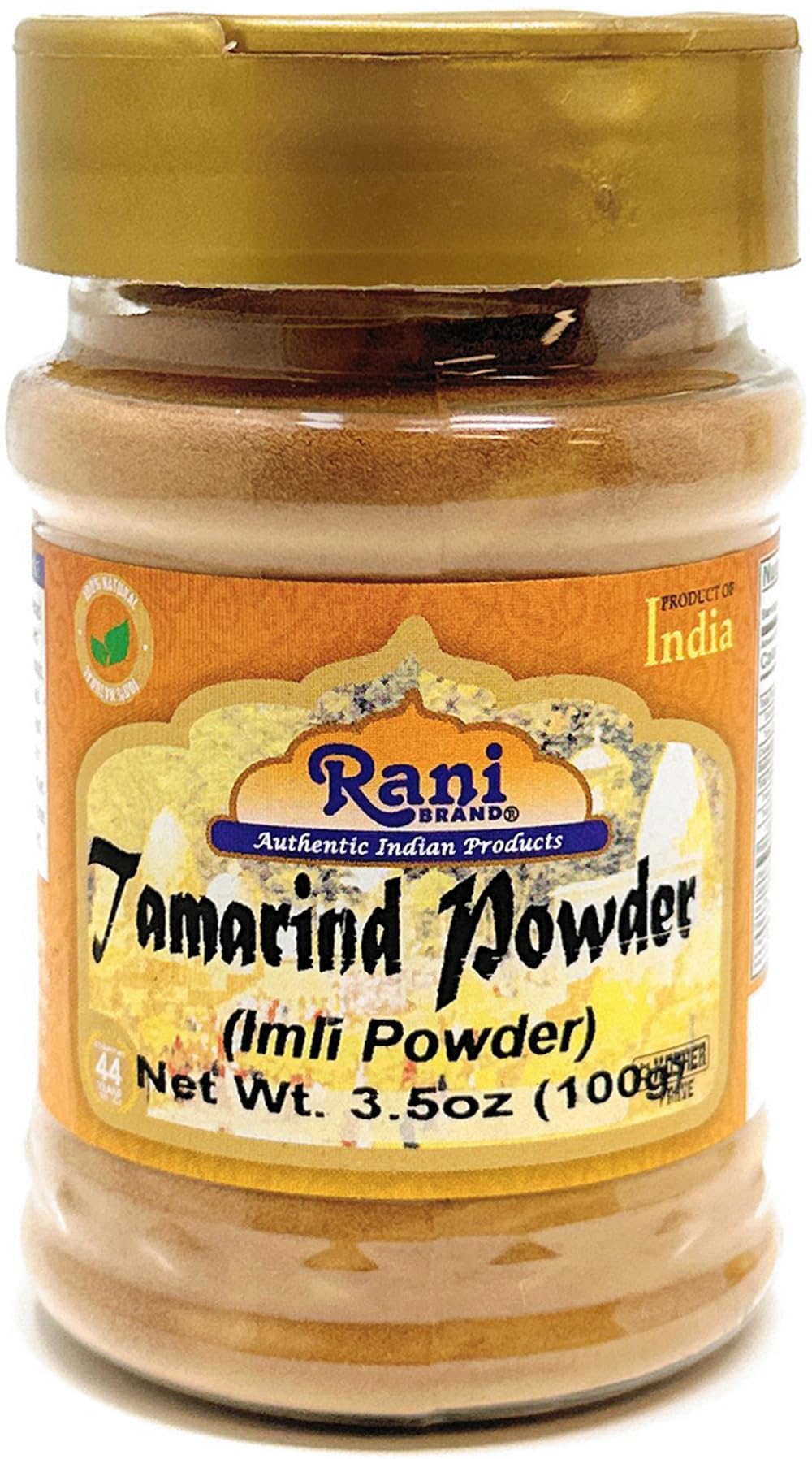 Rani Tamarind Powder (Imli) 3oz (85g) PET Jar ~ All Natural| No Added Sugar/Salt | Vegan | Gluten Friendly | Kosher | NON-GMO | Indian Origin