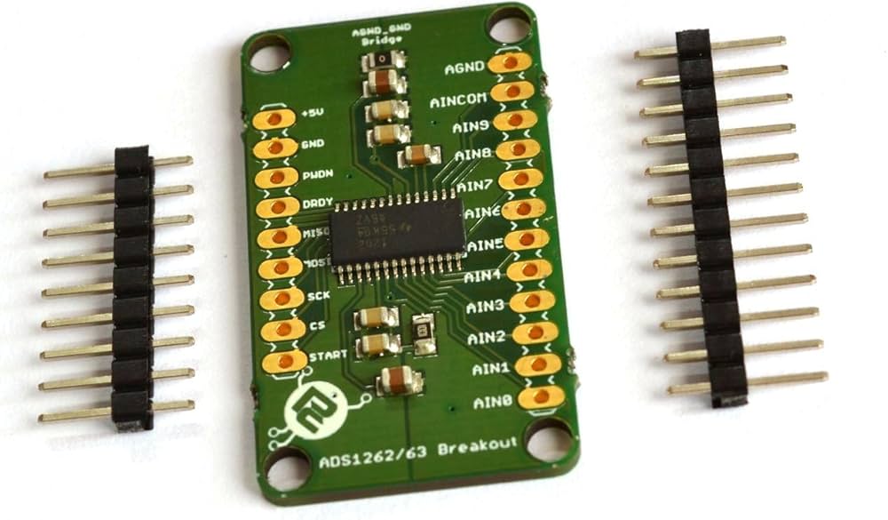ProtoCentral ADS1262 32-bit Precision ADC Breakout Board : Amazon