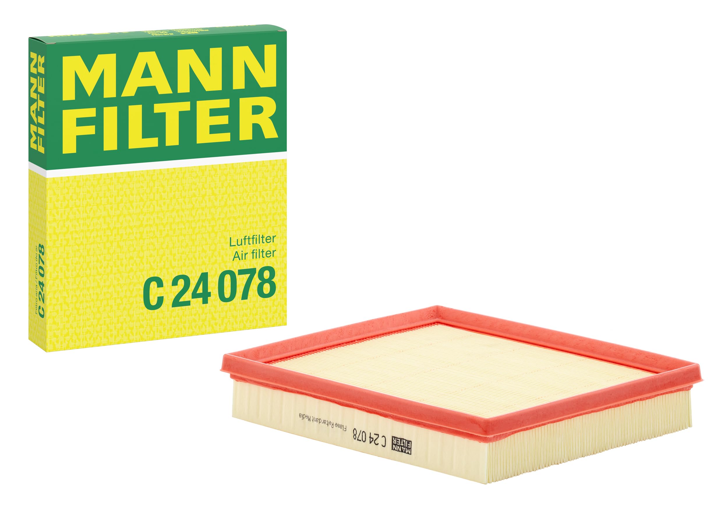 Fits MANN-FILTER C 24 078 Air filter C 24 078 Air filter (Cartridge)  ⭐UK Stock⭐