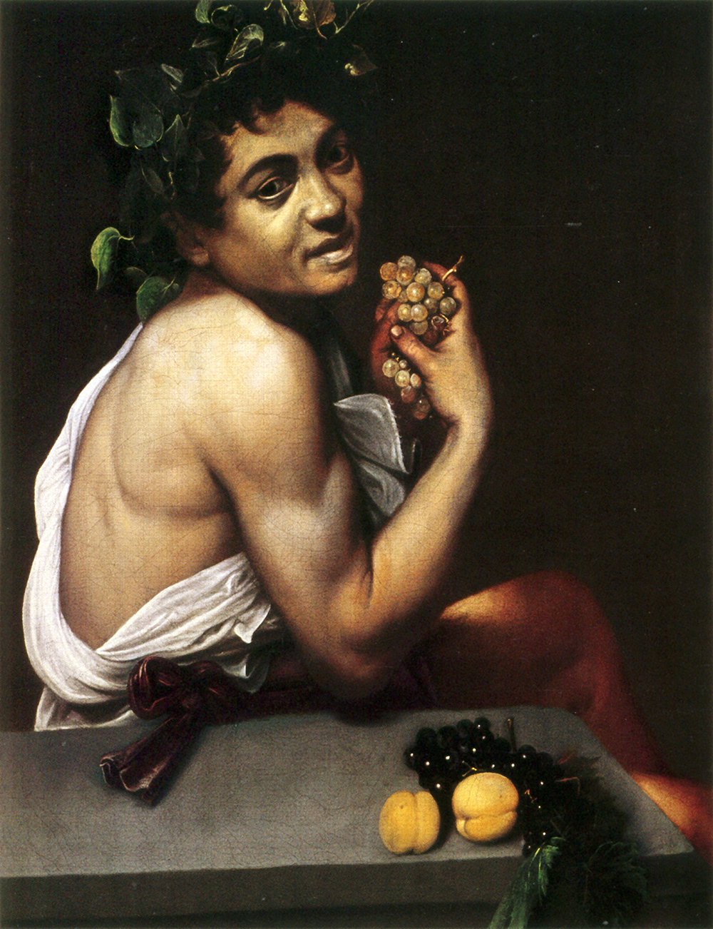 Lámina de Caravaggio pequeña sin reflejos ideal para pasillos oscuros