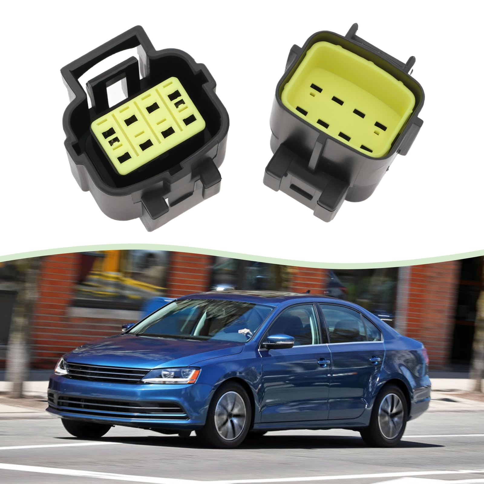 Kit Connettori Elettrici 8 Pin Impermeabili - Per Moto, Auto, Camion, ATV, Spaziatura 1.8mm, AWG 16-20 - Foto 2