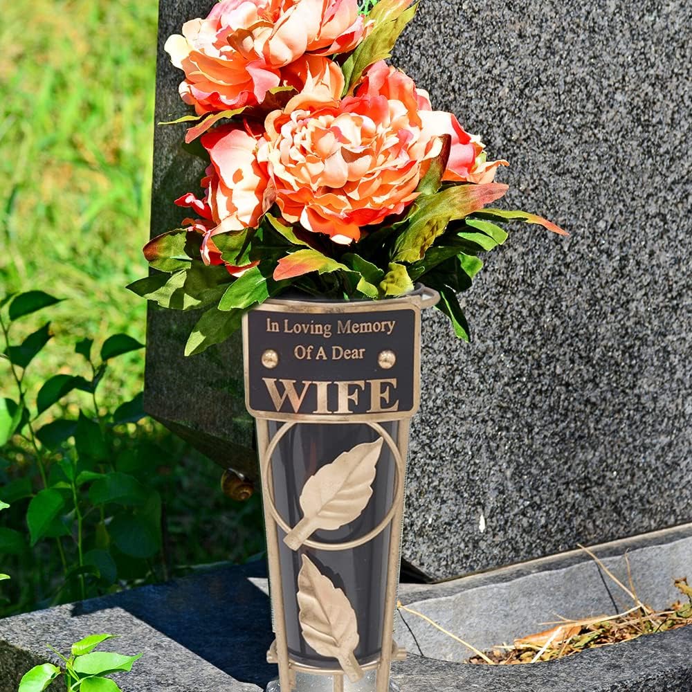 Grave Vases with Spike Grave Ornaments - Image 5