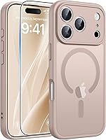 Vista 8 de FNTCASE - Funda para iPhone 15, iPhone 14 y iPhone 13, magnética, translúcida, fina y antigolpes, protección de grado militar, resistente a caídas