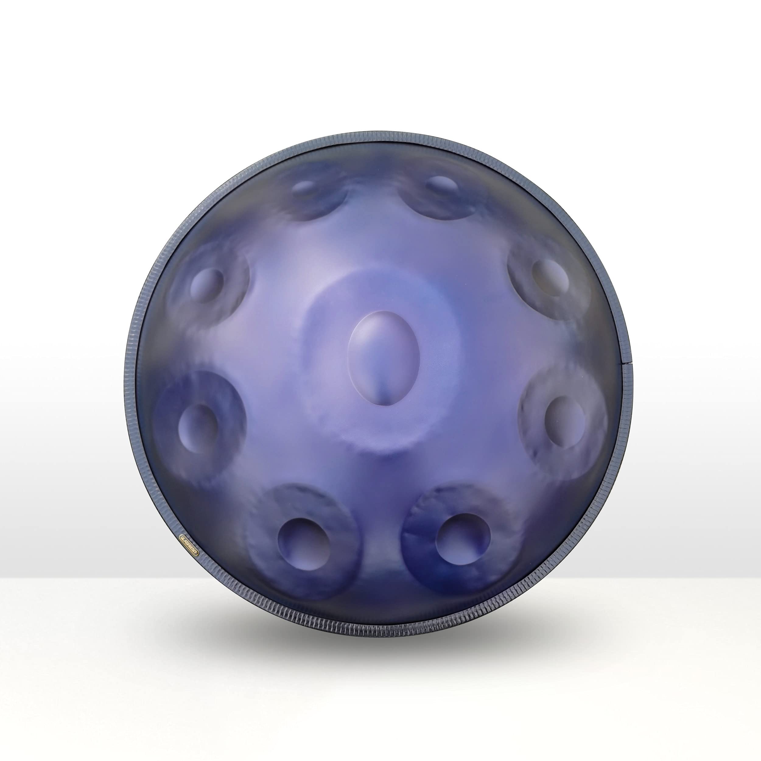 Handpan In Acciaio 432Hz 9 Note - Purple Performer In D Minor Con Stand E Custodia - Foto 5