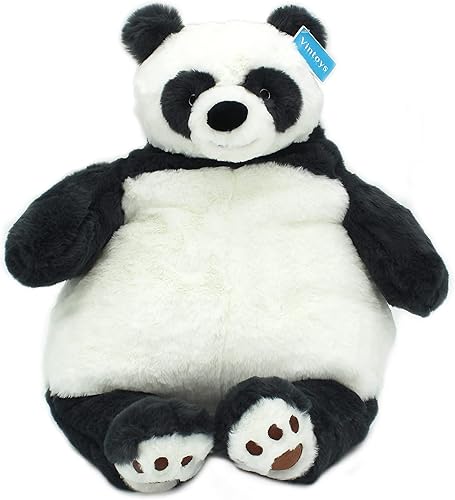 Panda - Almohada grande para abrazar, de algodón, de 23 pulgadas