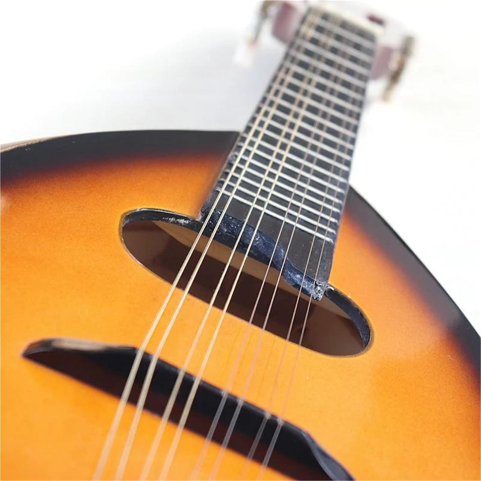 Mandoline De Pour Débutants Sunburst – Mandoline À 8 Cordes Instrument Mélodique Classique Mandoline De Style A Pour Débutants Et Adultes Avec Sac