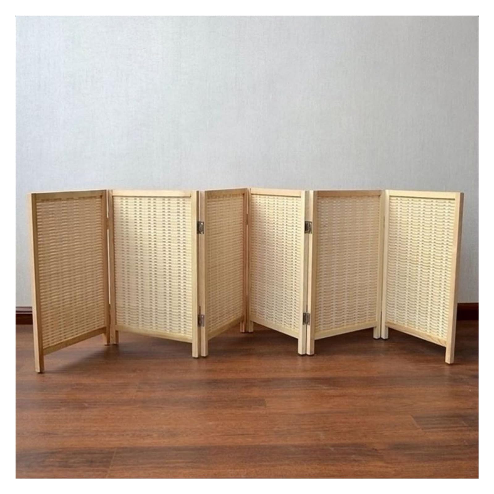 QINGYAN Dekorationen for Das Zuhause, 3/4/5-Panel-Trennwand, Mini-Faltschirm, Tragbare Sichtschutz-Trennwanddekoration for Das Büro(40X80CM-5PCS)