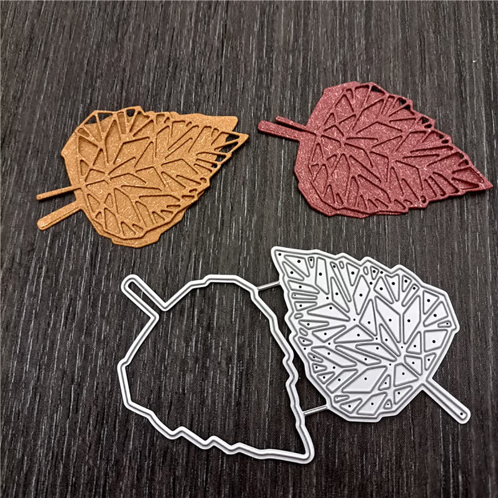 Dies Scrapbooking Feuilles - Matrices De Découpe Métal Pour Créations DIY - Formes Feuillage Artistique
