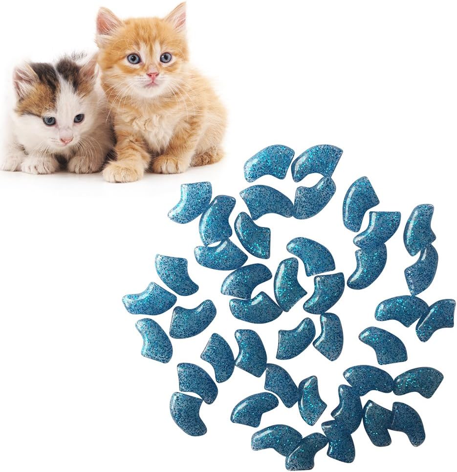 選択 Etopfashion 柔らかい クリスタル 猫用 ネイルキャップ ゴム 猫 犬 カラフル爪カバー ひっかき防止 つけつめ ネイルアート キャップ 接着剤 100個セット ペット 用品 Gts Com Pe