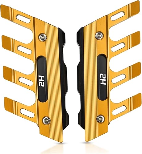 Miniatura 10 de Motorcycle Front Fender Side Protection Guard Mudguard Sliders Accessories for Kawasaki ZH2 Z H2 H2R 2015 2016 2017-2021 Anti-Fall Frame Sliders