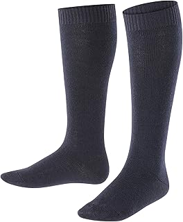unisex niños Comfort Wool calcetines largos transpirable regulación del clima antiolores lana algodón cálido revestimiento interior suave con la piel para vida cotidiana escuela 1 par
