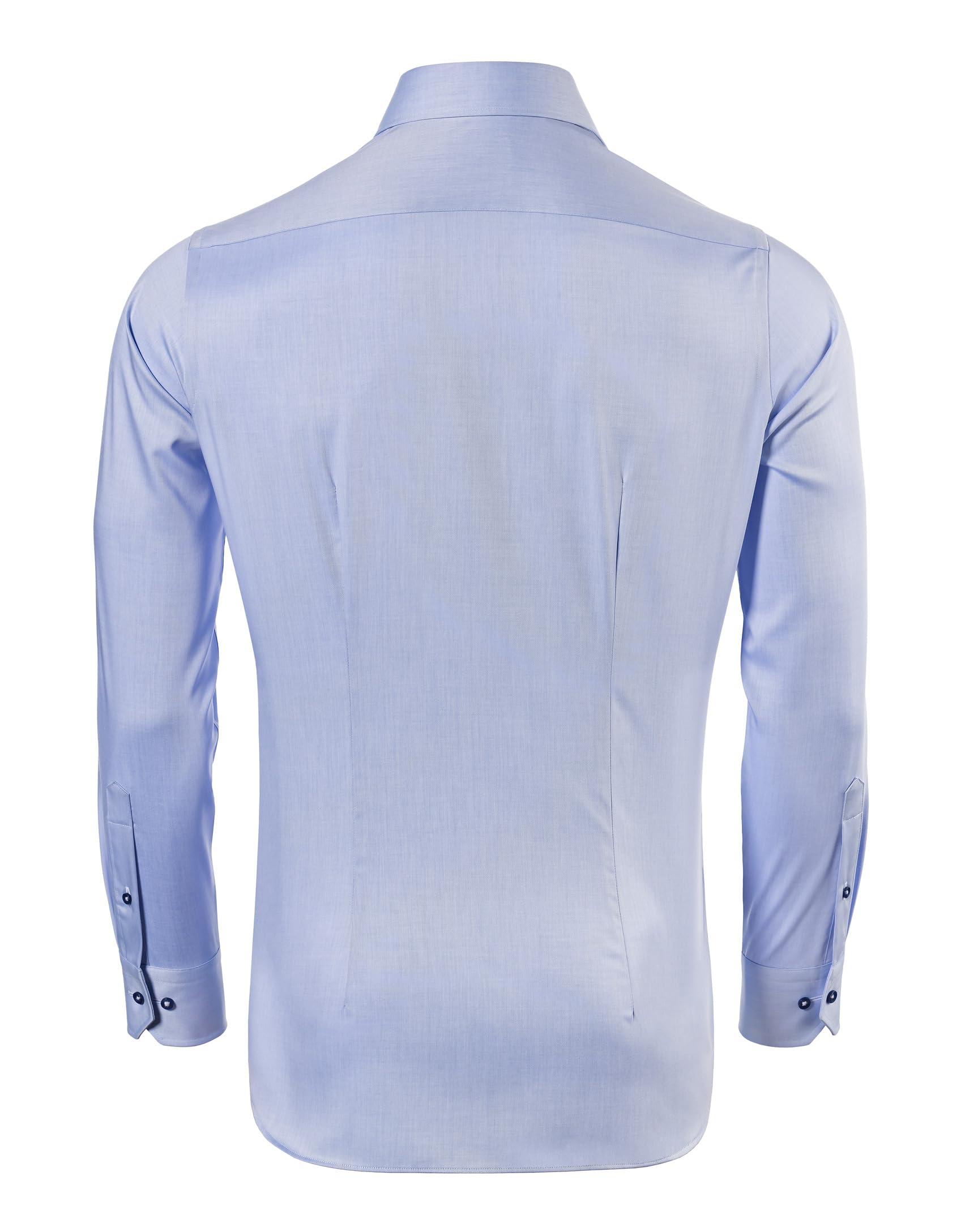 Vincenzo Boretti Camicia, Slim-Fit/Taglio Aderente, Twill - Non-Stiro