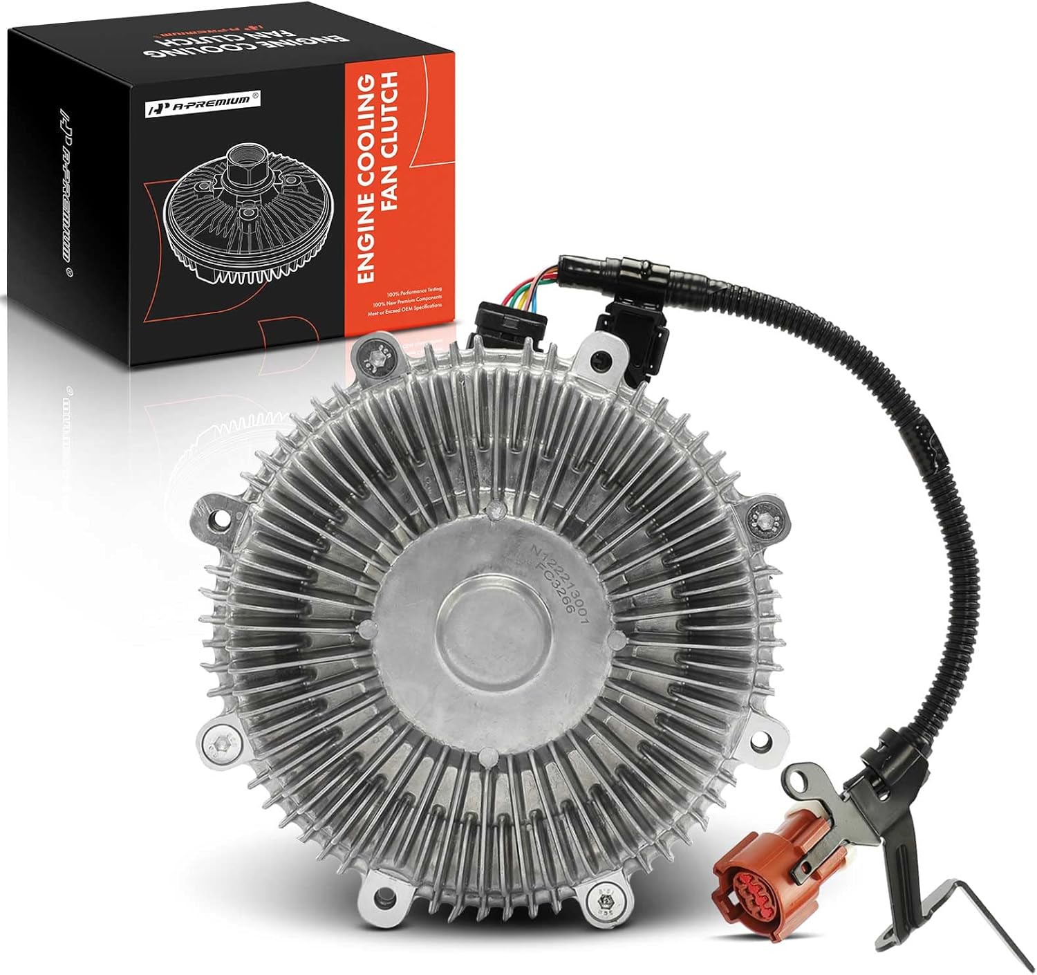 A-Premium Electronic Radiator Cooling Fan Clutch Compatible with Ford F-150 F150 2009-2010, Expedition 2009-2009 & Lincoln Navigator 2009-2009, 4.6L 5.4L Replace# 9L3Z8A616B