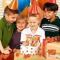 Vista 4 de Mini Basketball Stress Balls 20 Packs Mini Basketball Foam Small Foam Squeeze Anxious Toy Sports Squishy Ball for Kids School Carnival Reward