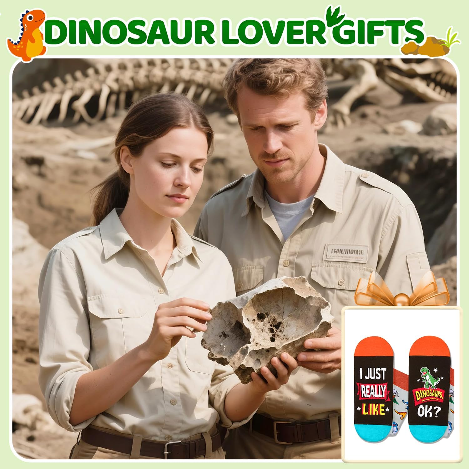 HAPPYPOP Funny Animal Gift Ideas - Owl Eagle Cheetah Tiger Frog Fox Dinosaur Turtle Socks - Image 6