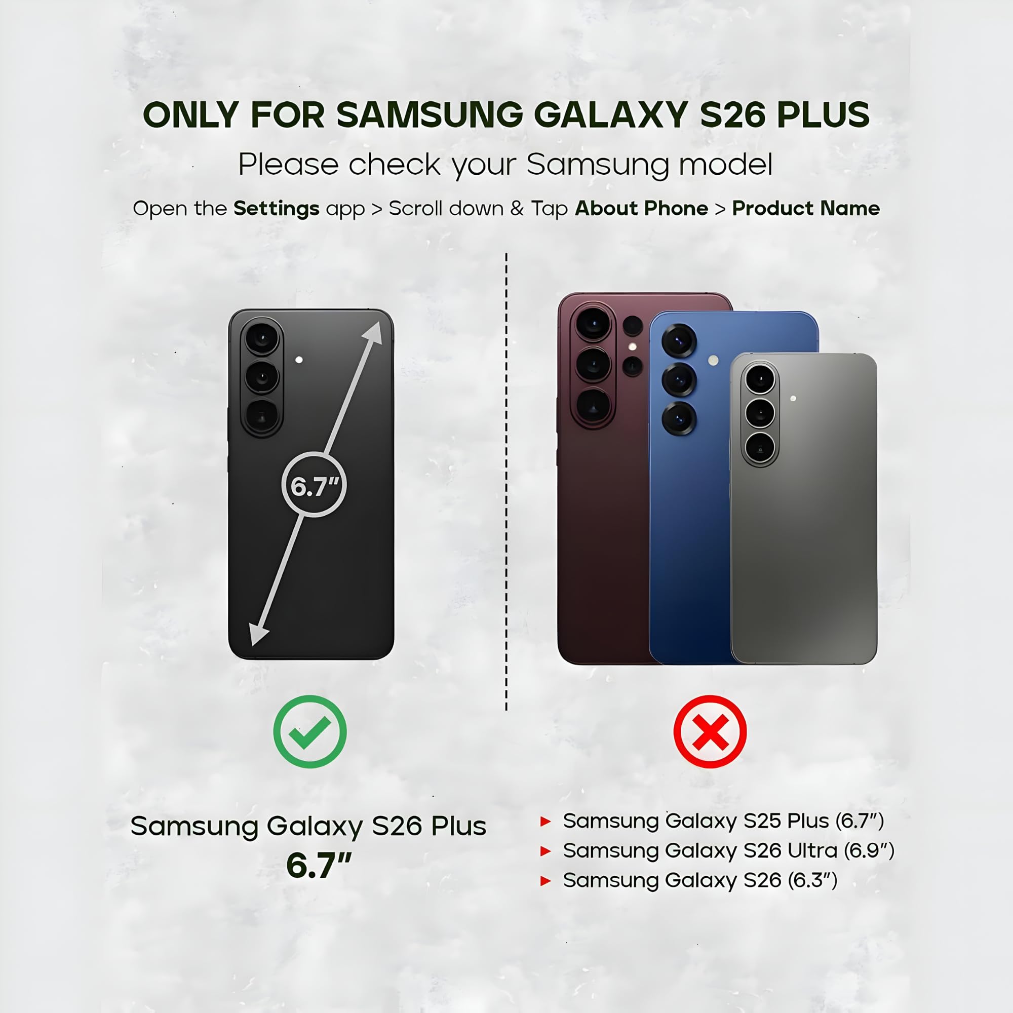 Porter Riley Skórzane etui kompatybilne z Samsung Galaxy S26 Plus. Wysokiej jakości etui z prawdziwej skóry/portfel/pokrowiec (czekoladowy brąz)