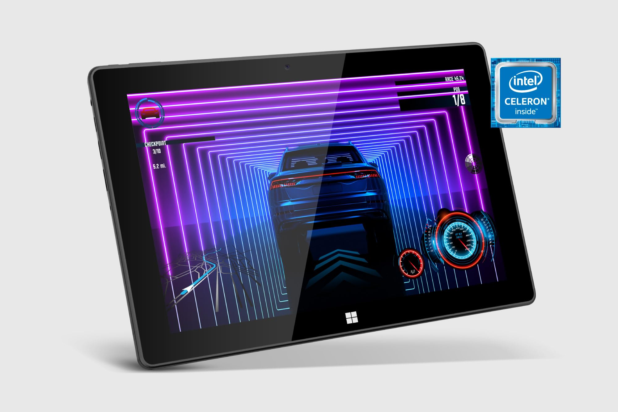 Krüger&Matz Tablet 2 in 1 EDGE 1089 Diagonale 10,1" USB 3.0 HDMI 8/256 GB Windows 11 Pro KM1089S.1